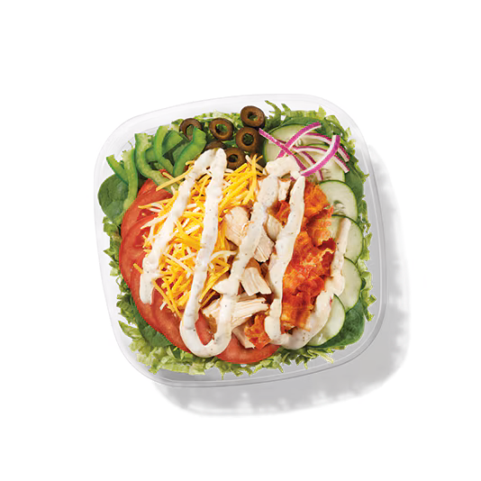 Chicken & Bacon Ranch Salad
